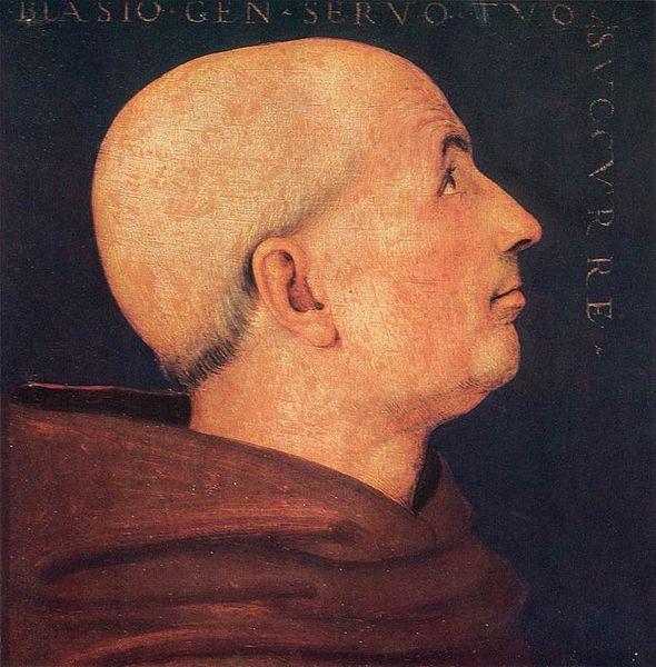 Pietro Perugino Don Biagio Milanesi Sweden oil painting art